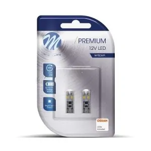 SET LED CAN BUS W5W 12V T10 W2 1X9.5D
